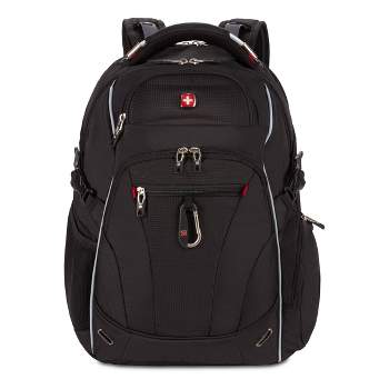 SWISSGEAR Scan Smart TSA Laptop 17.5" Backpack - Black