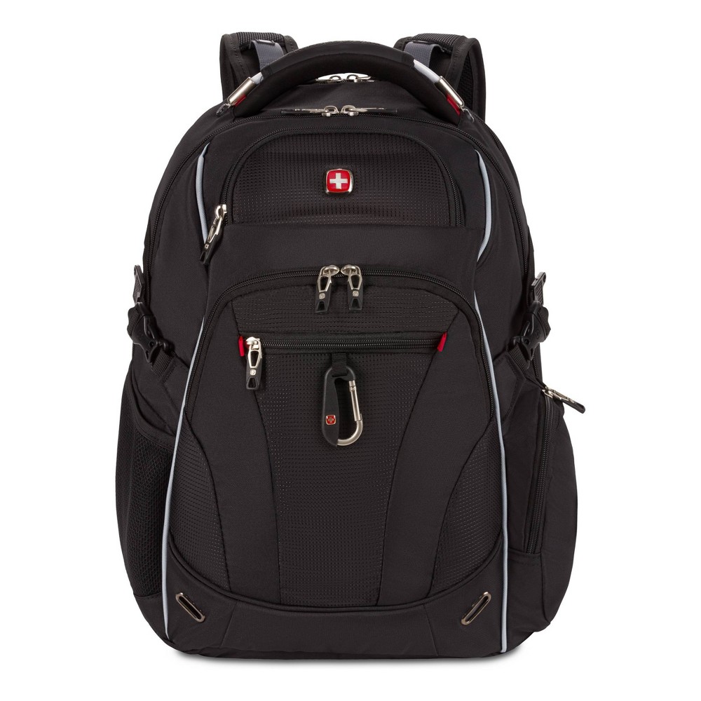 Photos - Backpack Swiss Gear SWISSGEAR Scan Smart TSA Laptop 17.5"  - Black gray 