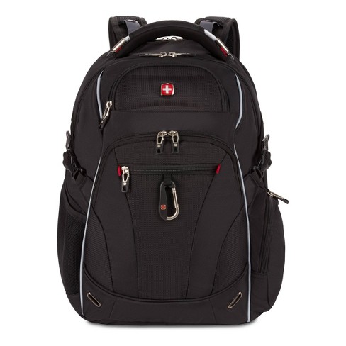 SwissGear Backpack Laptop Travel Backpack ScanSmart Monochrome Black SA2762 