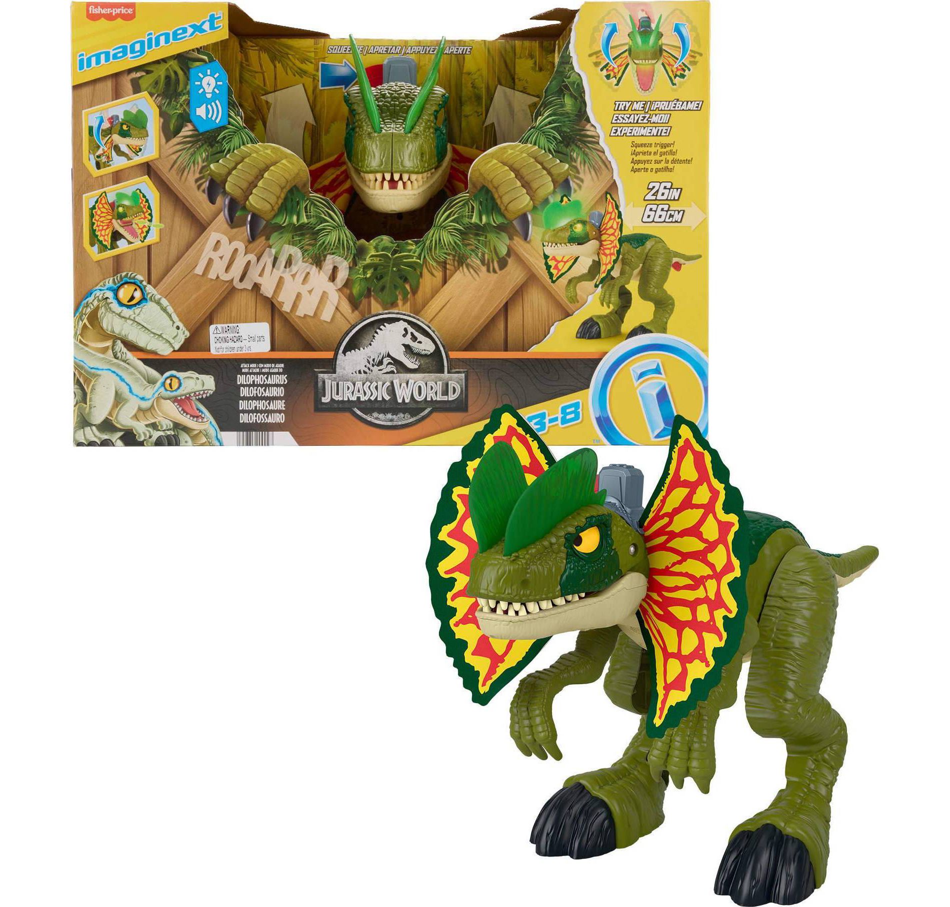Imaginext Jurassic World Dilophosaurus