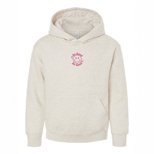 The Juniper Shop Embroidered Be Good Do Good Smiley Face Youth Graphic Hoodie - 1 of 3
