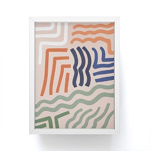 Nick Quintero Arid Contour Framed Mini Art Print 4" (H) x 3" (W) x 1" (D) - Society6 - 1 of 3