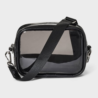 Clear Jelly Dome Crossbody Bag - Wild Fable™ Black