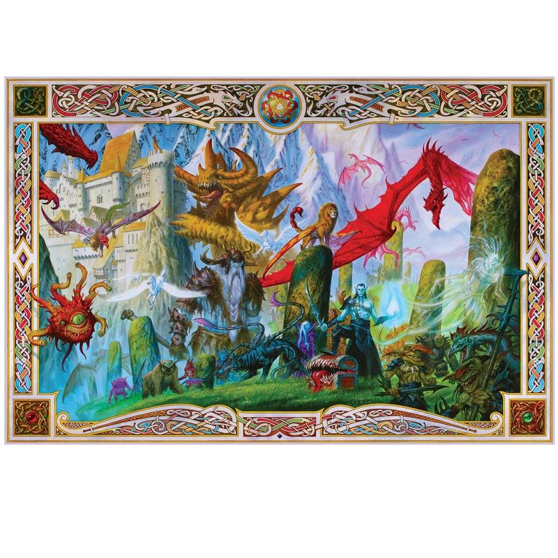 Toynk Dungeon Denizens Mythical Monster Puzzle | 1000 Piece Jigsaw Puzzle, 1 of 8