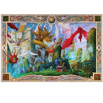 Toynk Dungeon Denizens Mythical Monster Puzzle | 1000 Piece Jigsaw Puzzle