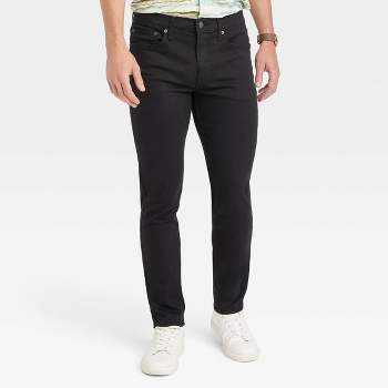 Men's Slim Fit Tech Chino Pants - Goodfellow & Co™ Black 28x30 : Target