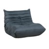 Sapphtopaz 1pc Luxury Accent Chair Upholstered Button-Tufted Detail Lounge Chair, Living Room Chair Comfy Chair - 4 of 4