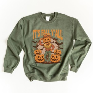 It's Fall Y'all Pumpkin Cowboy - Sweatshirt - 1 of 3