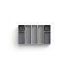 Joseph Joseph 7pc Blox Drawer Organizer Set - Gray - 3 of 4