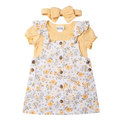 Nicole Miller Infant Girls 3-Piece Jumper Set