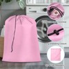 Unique Bargains Washable Travel Camping Drawstring Closure Laundry Bags - 4 of 4