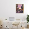 Stupell Industries Twilight in Paris Streets Floating Frame Canvas Art, Gold, 17" x 21" - 3 of 4