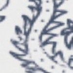 coarse paisley navy