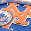 MLB New York Mets 3D Logo Series Wall Art - 12"x12" - 4 of 4