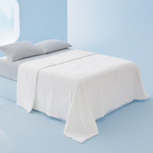 Cooling Blankets for Hot Sleepers Summer Blanket Cold and Lightweight Gift for Night Sweats Ice Cooled Breathable Comforter for Bed - 1 of 4