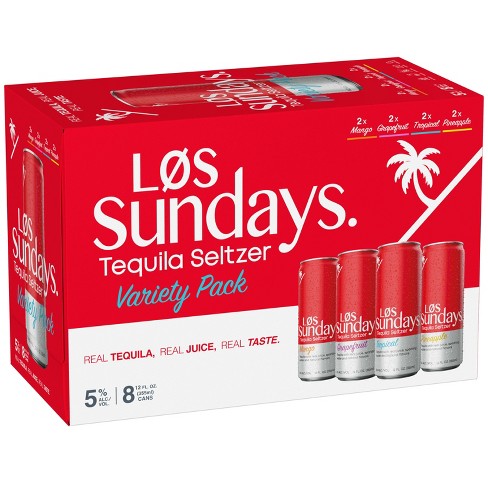 Los Sundays Tequila Variety - 8pk/355ml Cans - image 1 of 4