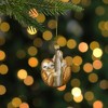 Northlight 4" Gold Sloth with Bamboo Glass Christmas Ornament - 2 of 4