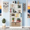 Gulches Wood Bookcase, 72" Tall Bookshelf with 6-Tier Open Storage Shelves - 4 of 4