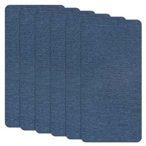 Unique Bargains Durable Waterproof Self-Adhesive Easy to Clean Repair Patches 6 Pcs - 1 of 4
