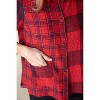Women's Gone Girl Plaid Mixed Shirt - habitat - 4 of 4