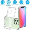 iMountek "Shockproof Clear TPU Phone Case for iPhone 12/13/14 Series - Ultra-Thin & Anti-Shock Protection"Transparent - 2 of 3