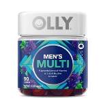OLLY Men's Multivitamin Gummy - Blackberry Blitz - 90ct