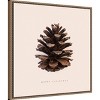 Amanti Art 22"x22" Merry Christmas No 1 by Florent Bodart Framed Canvas Wall Art Print - 2 of 4