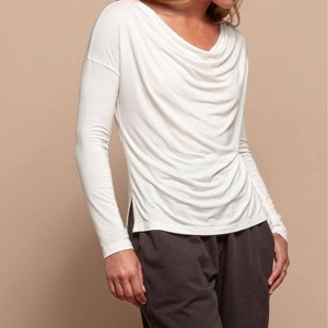 Women's Cowl Neck Top - red haute - 1 of 1