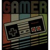 Men's Nintendo Retro NES Gamer Controller Pull Over Hoodie - image 2 of 4