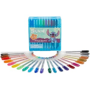Disney Lilo and Stitch Gel Pen Set for Kids, 24 Pack with Glitter Gel Pens, Cute Pens for Girls and Boy - 1 of 1