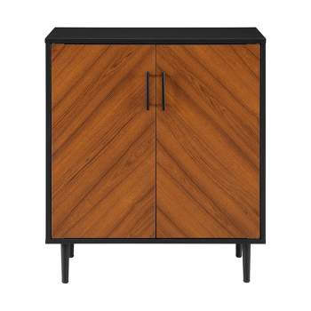 Angelo Modern Bookmatch Accent Cabinet - Saracina Home