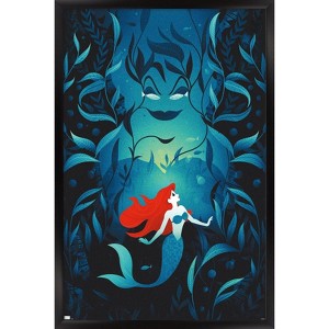 Trends International Disney Princess - Ariel - Good vs Evil Framed Wall Poster Prints - 1 of 4