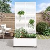 PexFix Metal Wall Planter Box with Trellis for Climbing Plants - 2 of 4