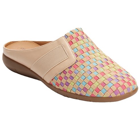 Womens wide width discount mules