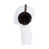 Faux Fur Earmuffs Brown - Bullseye's Playground™ - 3 of 3