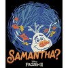 Girl's Frozen 2 Olaf Samantha Crop T-Shirt - 2 of 3