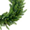 Northlight Real Touch™ B/O Pre-Lit Noble Fir Christmas Wreath - 24" - Warm White LED - 3 of 4