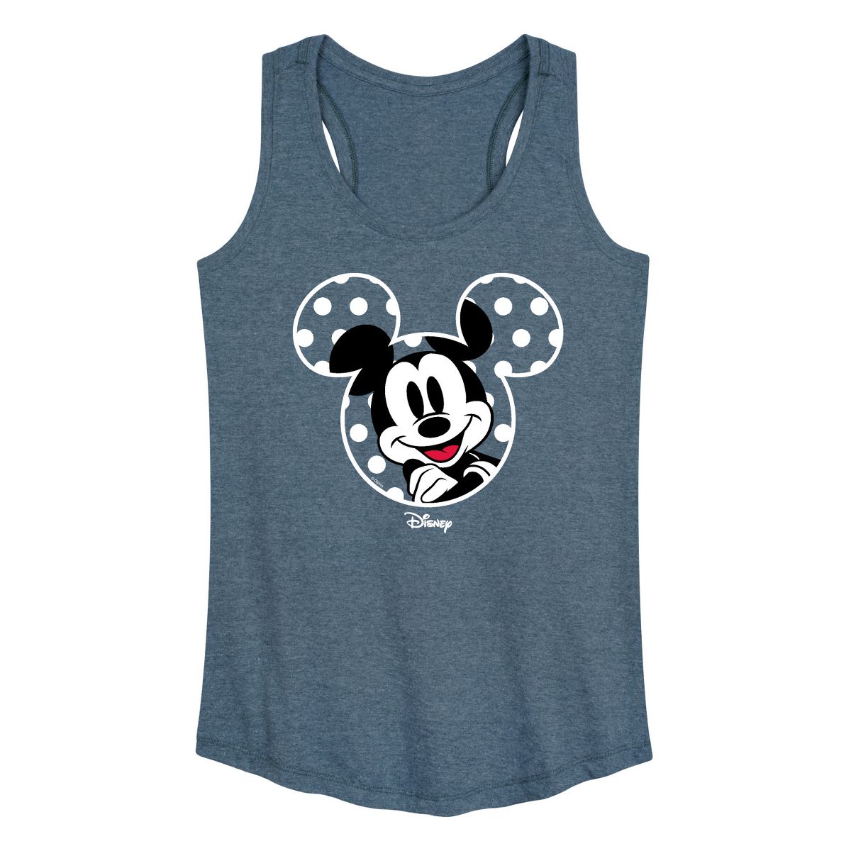 Women's - Disney - Mickey Ears Graphic Racerback Tank