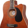 Jameson 41-Inch Full-Size Acoustic Electric Guitar with Thinline Cutaway Design - Includes Gig Bag and Accessories - 4 of 4