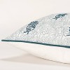 20"x20" Oversize Leaves Square Throw Pillow Cover - Rizzy Home - 4 of 4
