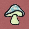 Dalix Mushroom Glow in the Dark Embroidered Zip Hoodie Fleece Fungi Long Sleeve Pocket Warm Soft Mens - 2 of 4