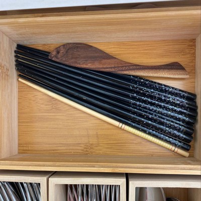 6 X 9 X 4 Rectangular Hinge Lid Bamboo Countertop Organizer -  Brightroom™ : Target
