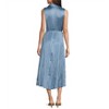 Women's Sleveless Pleated Dress - current air - 2 of 4