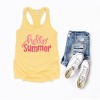 Simply Sage Market Women's Hello Summer Racerback Tank - 2 of 4