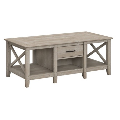 Washed gray deals coffee table