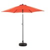 CAVINAS 9 Ft 3 Tier Auto-tilt Patio Umbrella with Tilt Adjustment,Outdoor Umbrella with 8 Steel Ribs for Poolside and Yard,No Base - 2 of 4