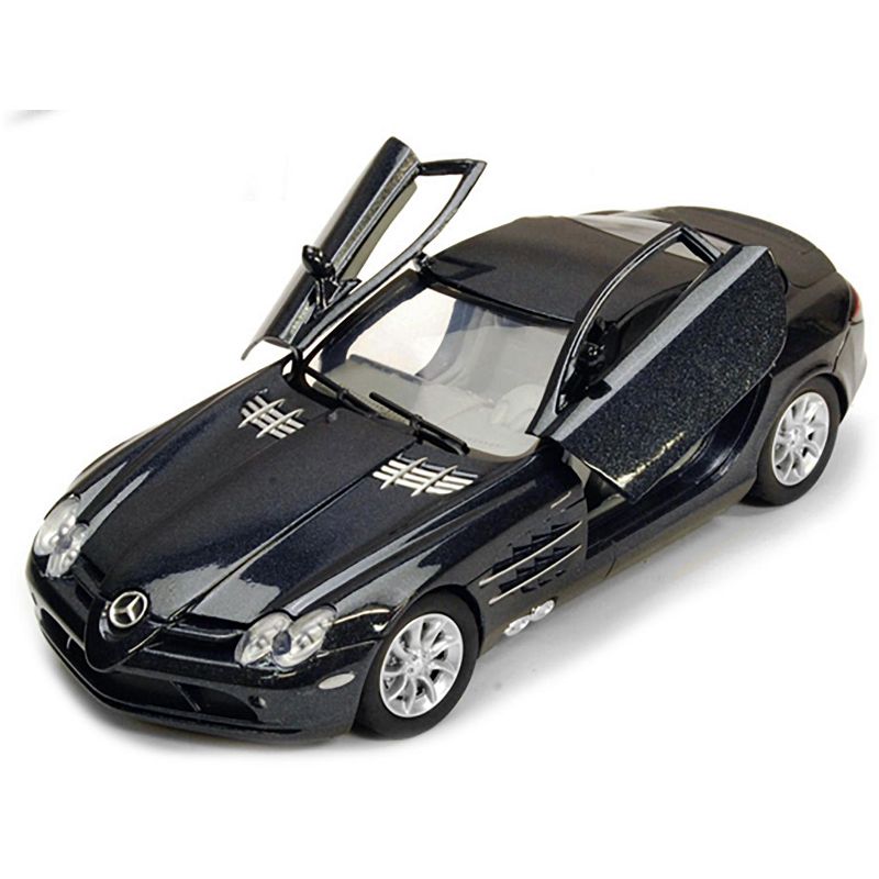 Mercedes Mclaren SLR Metallic Black 1/24 Diecast Model Car by Motormax, 2 of 4