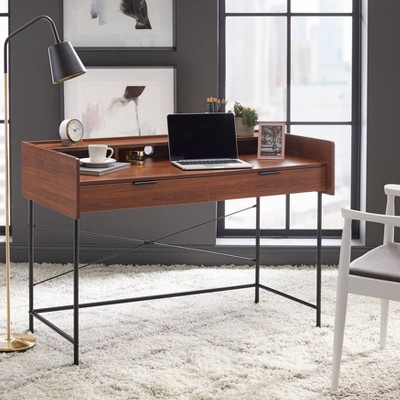 Essex Desk Walnut - Buylateral