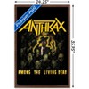 Trends International Anthrax - Among The Living Dead Framed Wall Poster Prints - 3 of 4