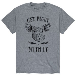 Men's - Country Casuals - Get Piggy With It Short Sleeve Graphic T-Shirt - 1 of 4